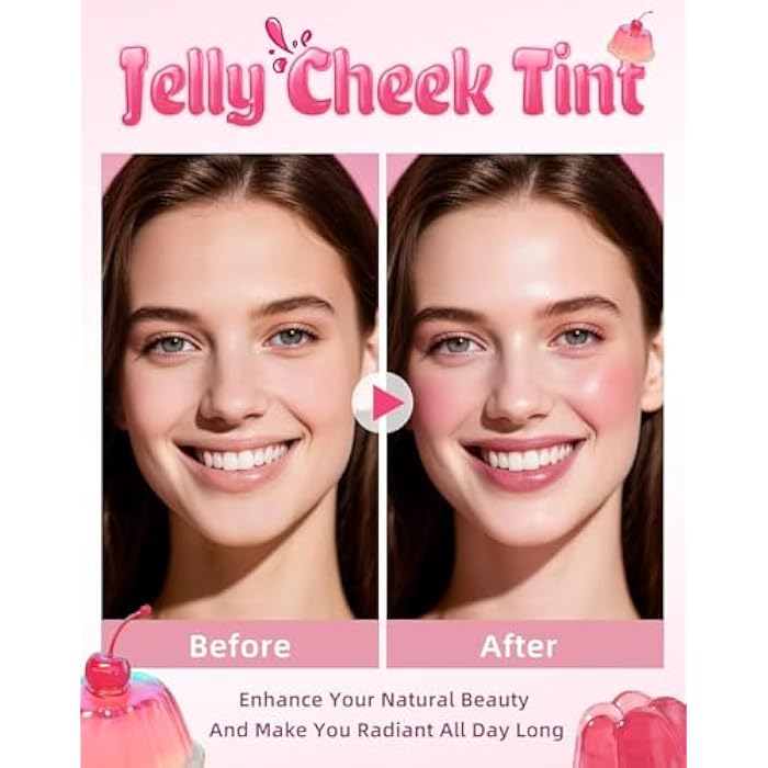 2 in 1 Waterproof Velvety Blush and Lip Resource, 35g, Forever Pink - Image 3